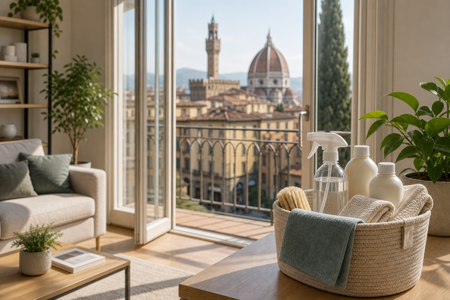 Ambiente interno pulito e ordinato a Firenze